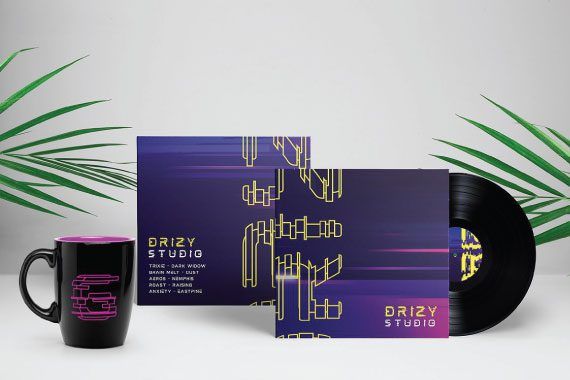 Mokoto Glitch Typeface Drizy Studio