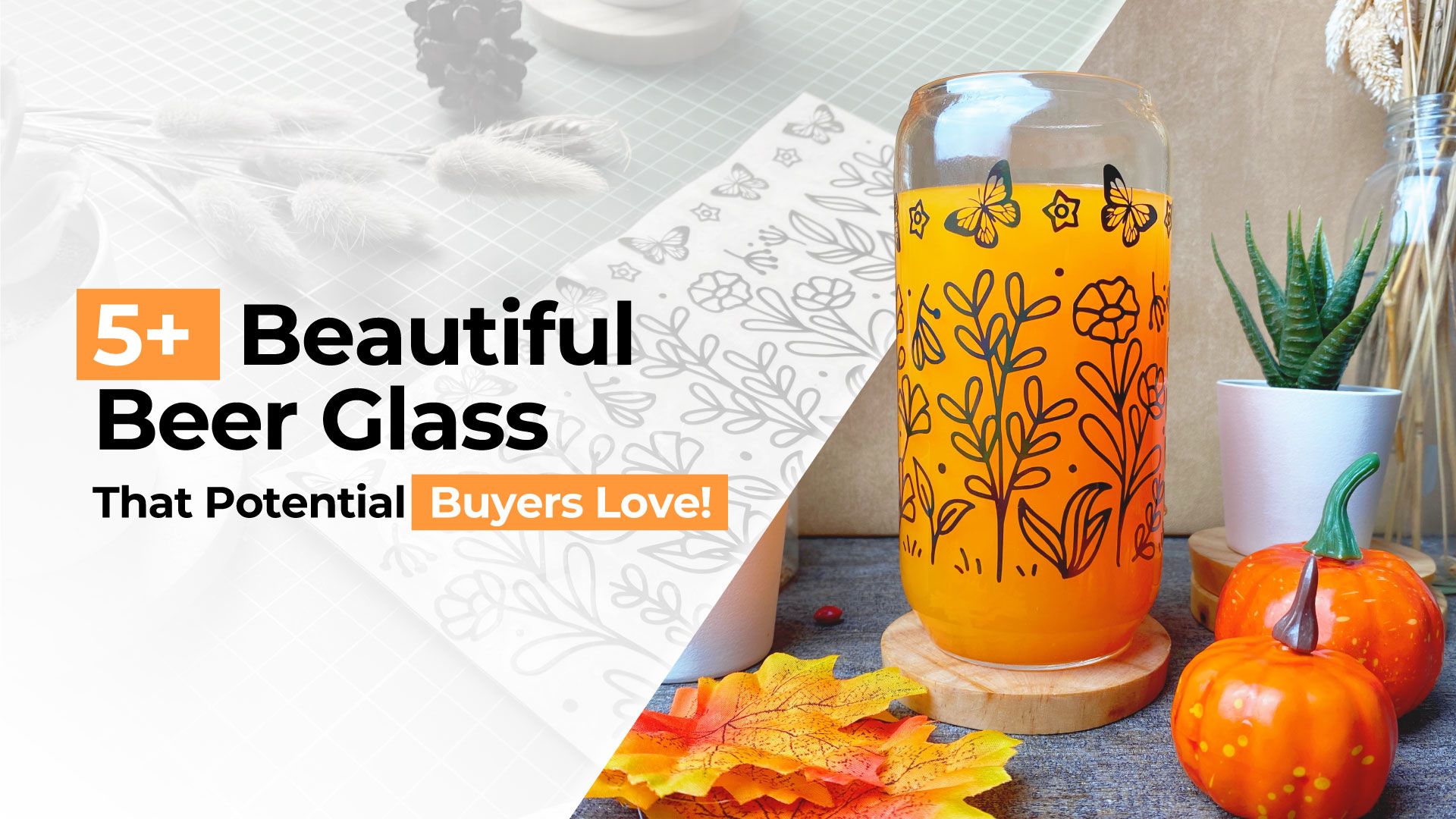 5 Beautiful Beer Glass SVG Designs That Potential Buyers Love