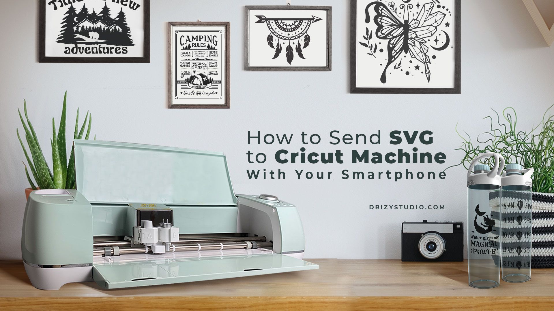 Send SVG files to Cricut Machine COVER 5 steps svg