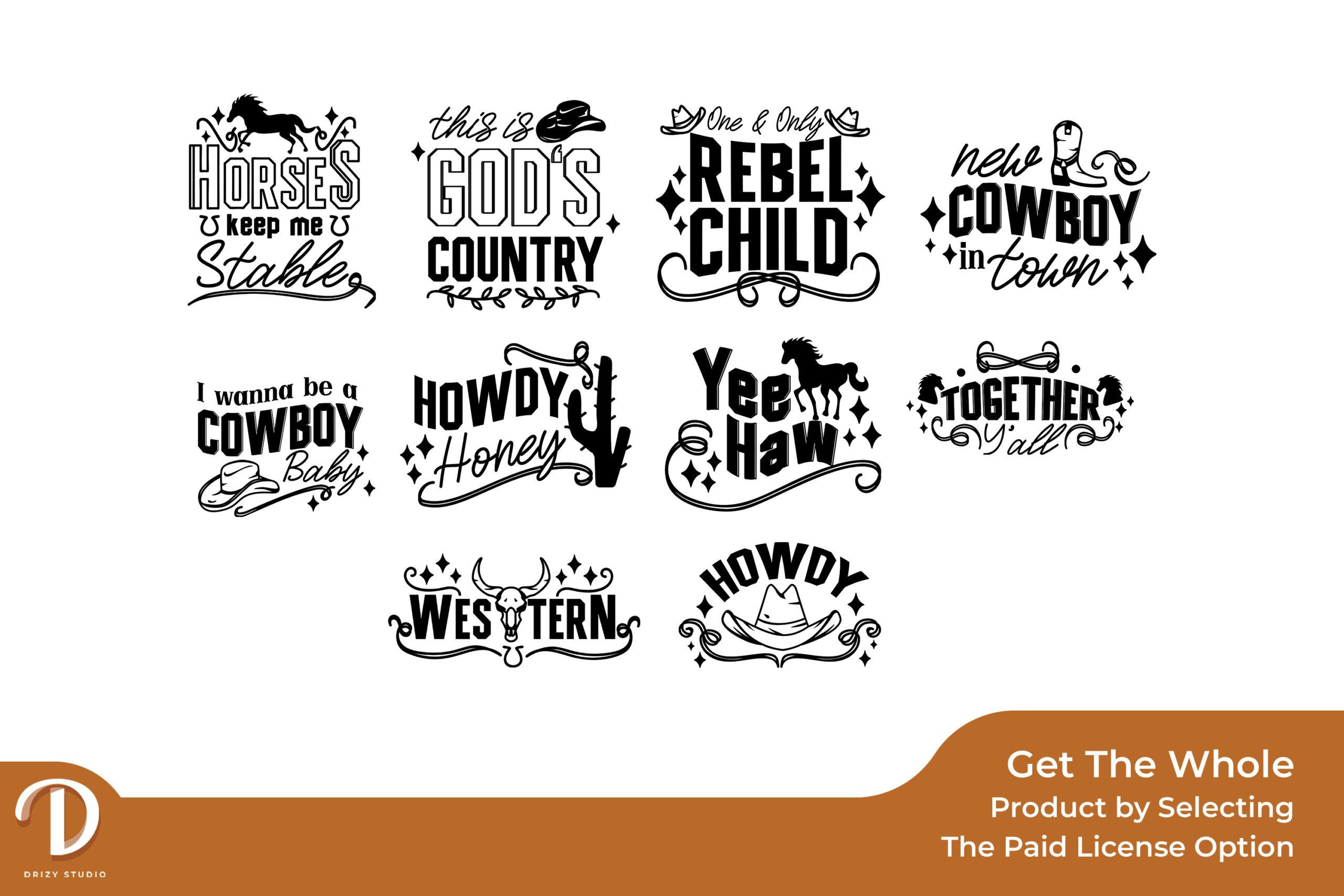 Vintage Country Emblem Typography for Western Bar Restaurant Logo design  inspiration 24642973 Vector Art at Vecteezy