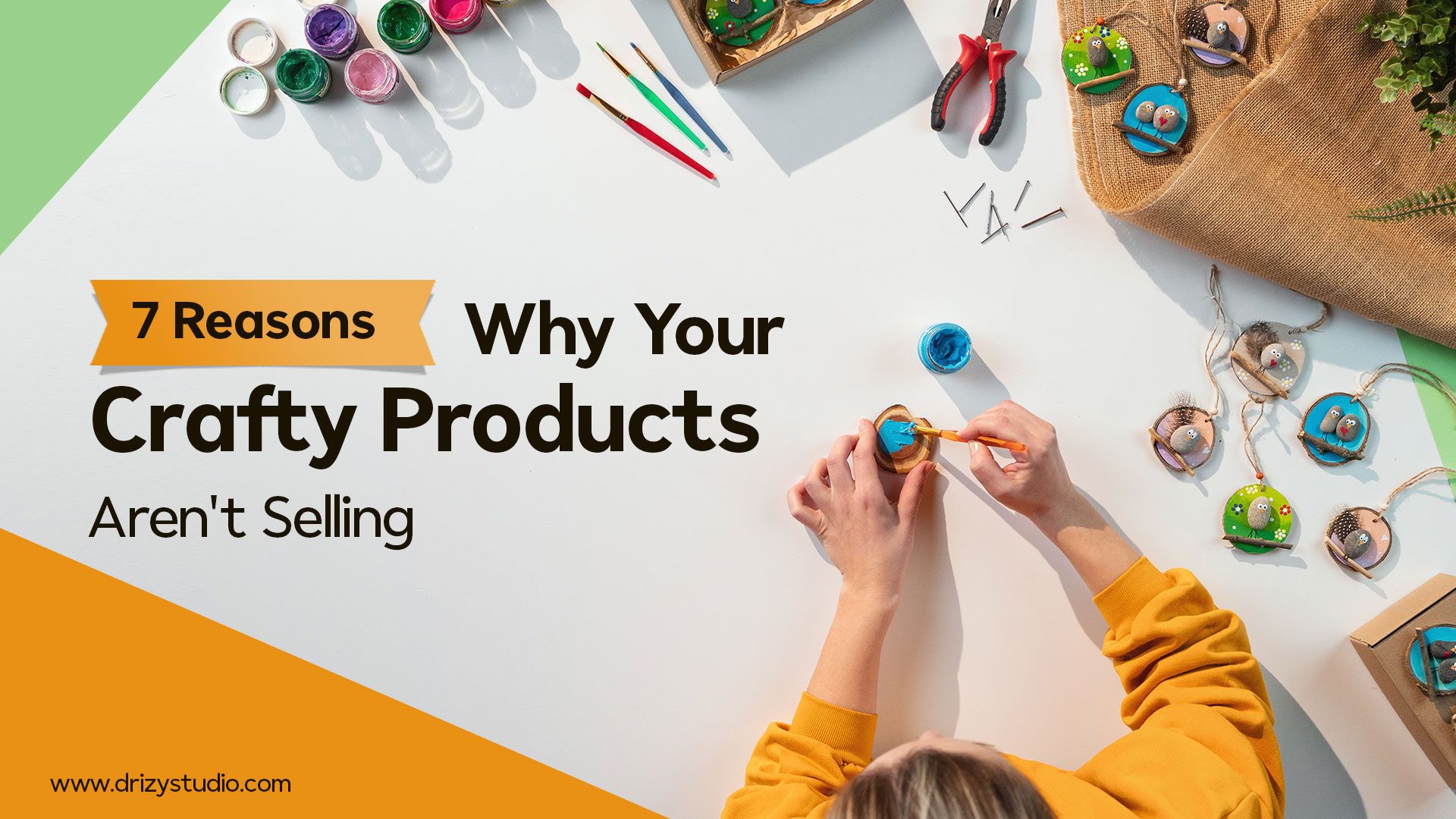 7 Reasons Why Your Handmade Crafty Products Arent Selling cover