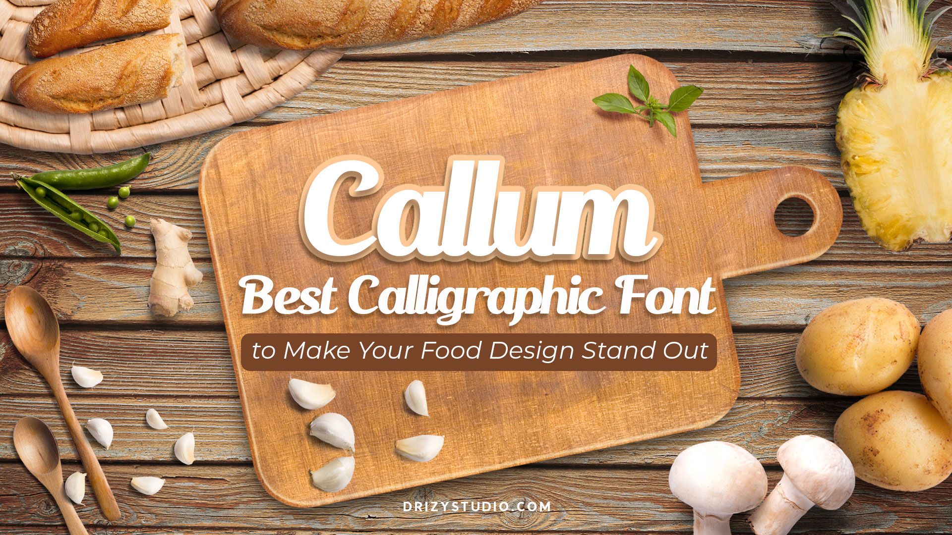 Callum Best Calligraphic Font to Make Your Food Design Stand Out cover