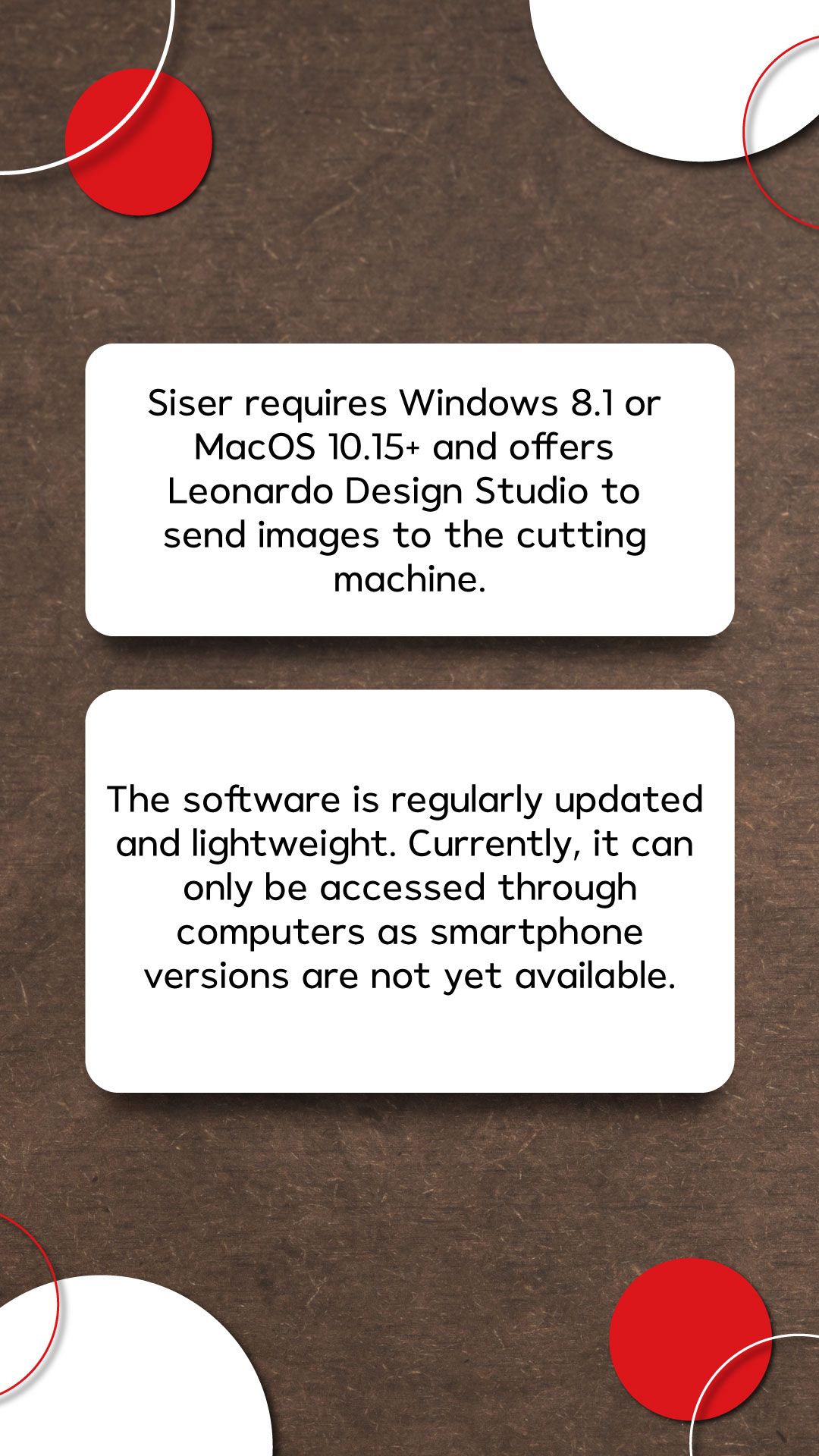 Siser's Leonardo Design Studio for PC