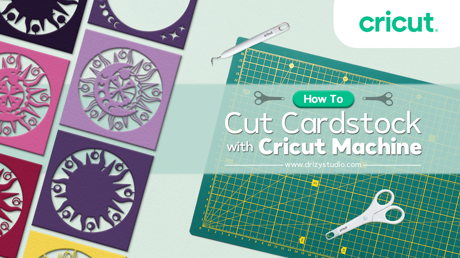 How to Cut Cardstock with Cricut Machine Post Cover