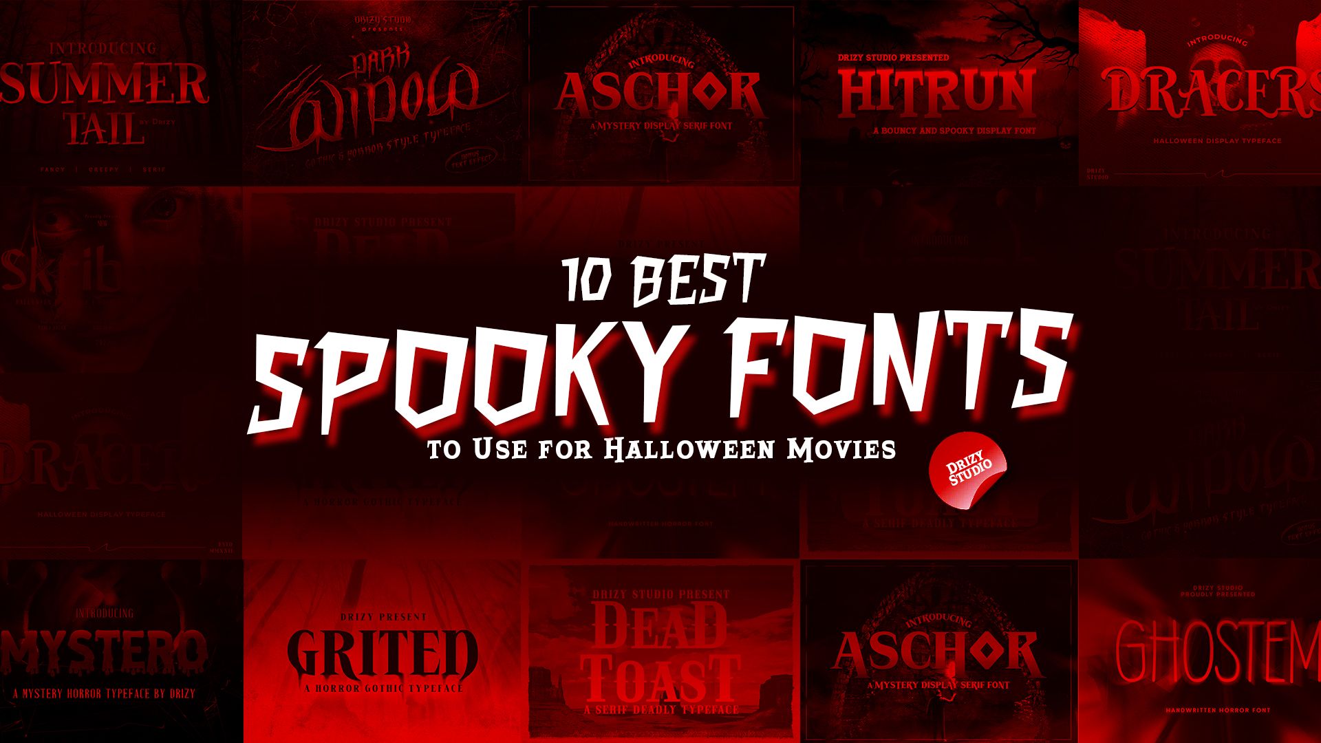 10 Best Halloween Fonts to Use in Your Spooky Movies