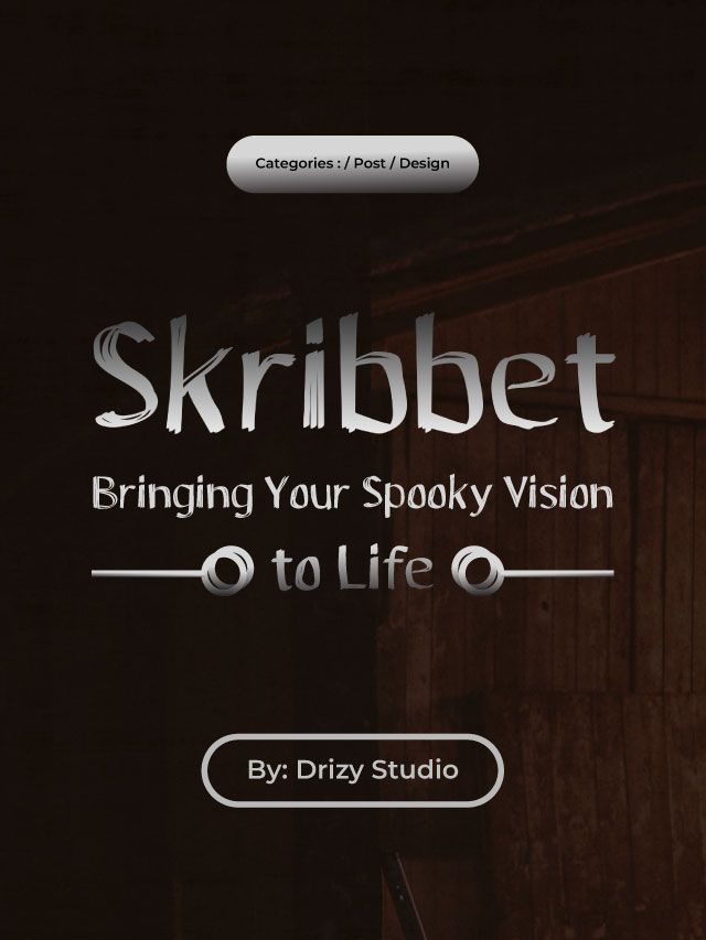 Skribbet Font: Crafting Nightmares With Your Terrifying Designs