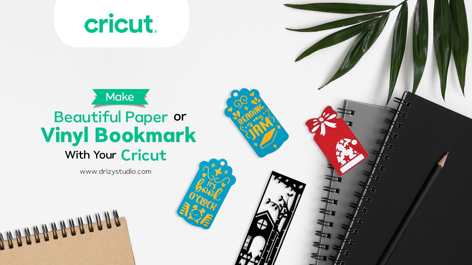Making Cricut Bookmarks Inspiration and Step by Step Guide Cover